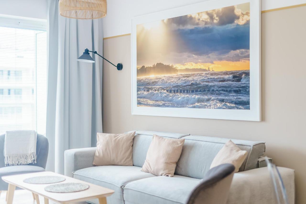 Wave, Polanki Aqua W Kolobrzegu, Free Garage, Swimming Pool, Sauna And Other! Apartment Bagian luar foto