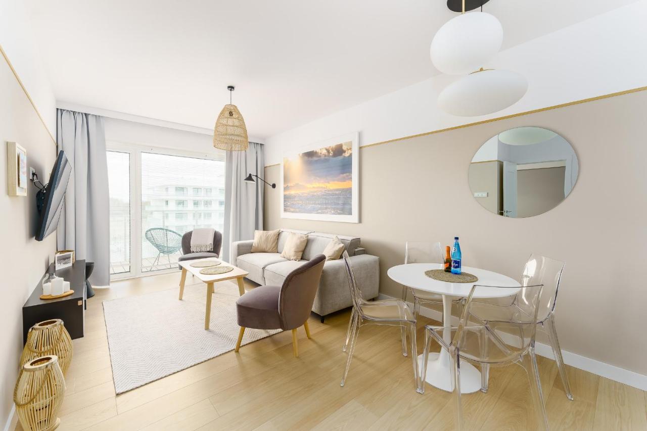 Wave, Polanki Aqua W Kolobrzegu, Free Garage, Swimming Pool, Sauna And Other! Apartment Bagian luar foto